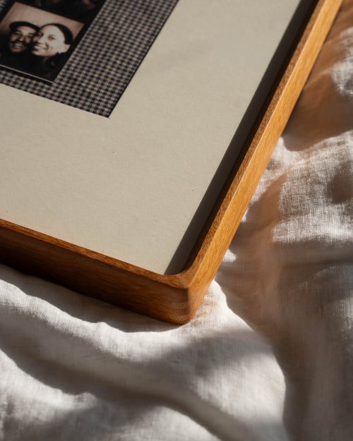 Mid-Century Style Teak Frame